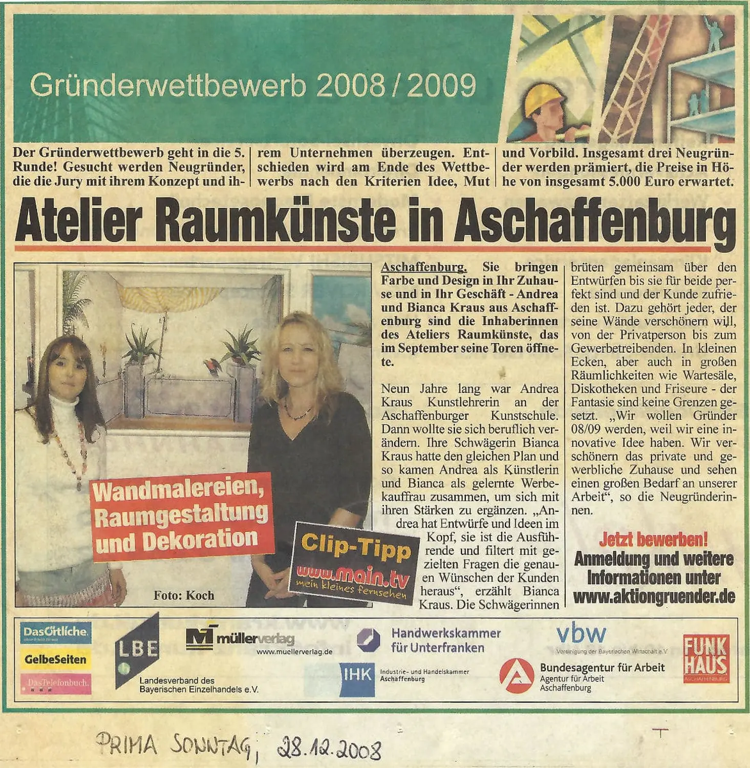 Zeitungen von Atelier Raumkünste